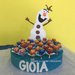 Torta Chupa Chups Olaf Frozen