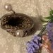 Borsellino uncinetto con perle