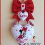 Fiocco naacita personalizzato con baby Minnie