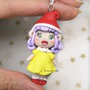 Collana fimo Memole fimo dolls necklace clay Kawaii