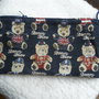 pochette,astuccio,in gobelin,stoffaoriginale inglese