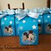 Scatolina baby topolino Mickey stelle nascita battesimo evento compleanno 