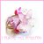 Anello " Fufu Flower Lilla "  fiori lucite primavera estate regolabile perle cerimonia damigella idea regalo 