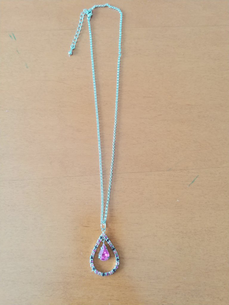 Morella Catenina Donna Angelo Custode In Acciaio Inox – 70 Cm Con Ciondolo OM Mantra E Campanellino Con Zirconia, Regalo In Sacchetto Di Velluto - 4