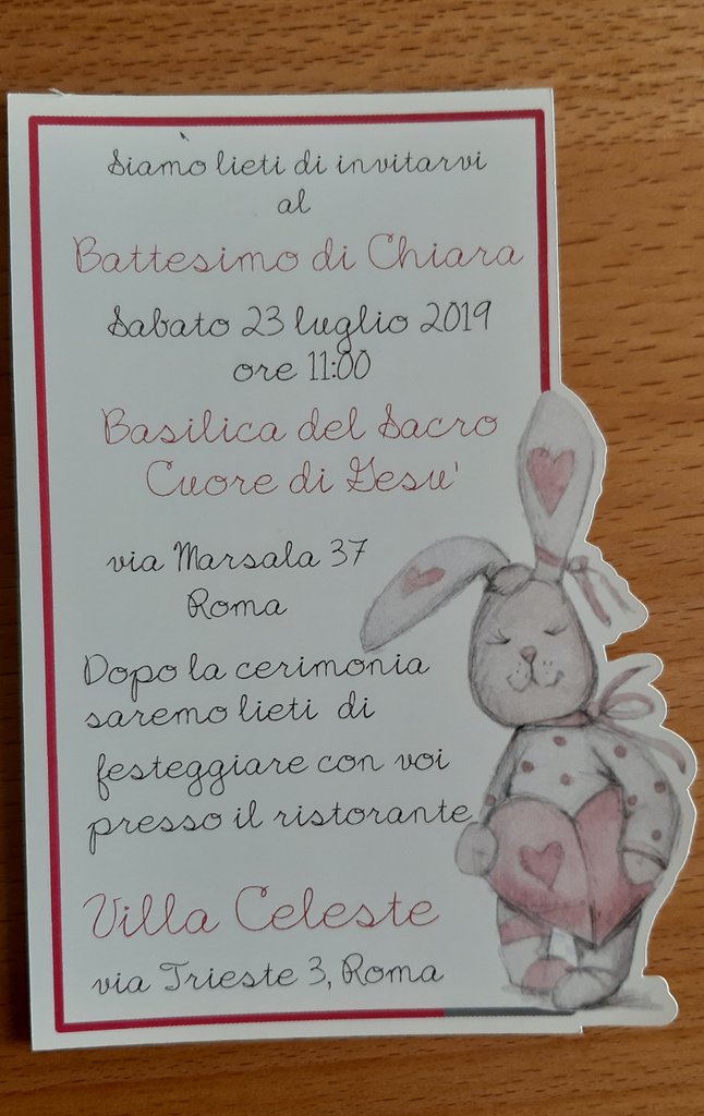 Inviti Battesimo Online Bambino E Bambina-Nara Bomboniere - Foto 5