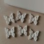 Multistampo 6 farfalle  miniature chiudipacco cm.2x2