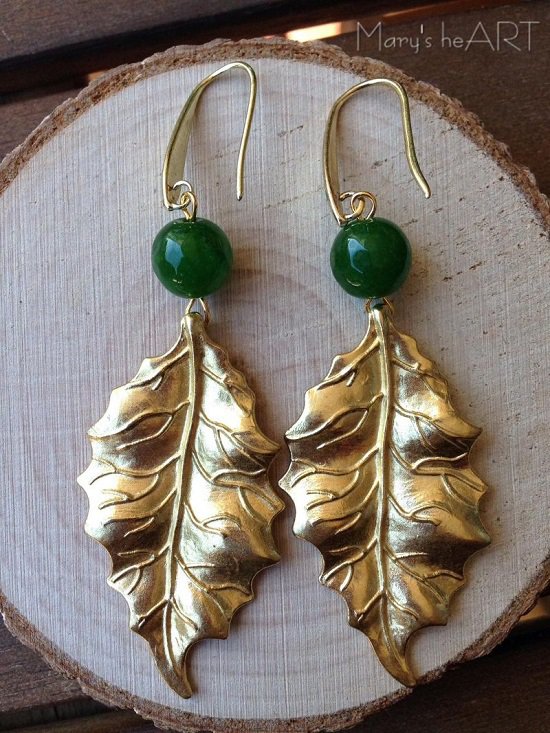 2 Paia Di Orecchini Pendenti A Foglia – Gioielli In Lega Dorata E Argentata, Design Filigrana Cava, Eleganti Per Donne E Ragazze