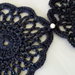 Collana "Crochet" nera