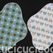 salvaslip impermeabile lavabile (pallini azzurri) / waterproof  AIO cloth pantyliner