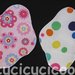 salvaslip impermeabile lavabile (fiori rosa vintage) / waterproof  AIO cloth pantyliner