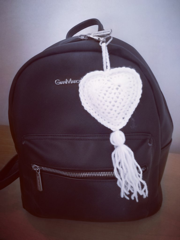 Portachiavi A Cuore Con Logo Donna, Rosso | Milano - Foto 6