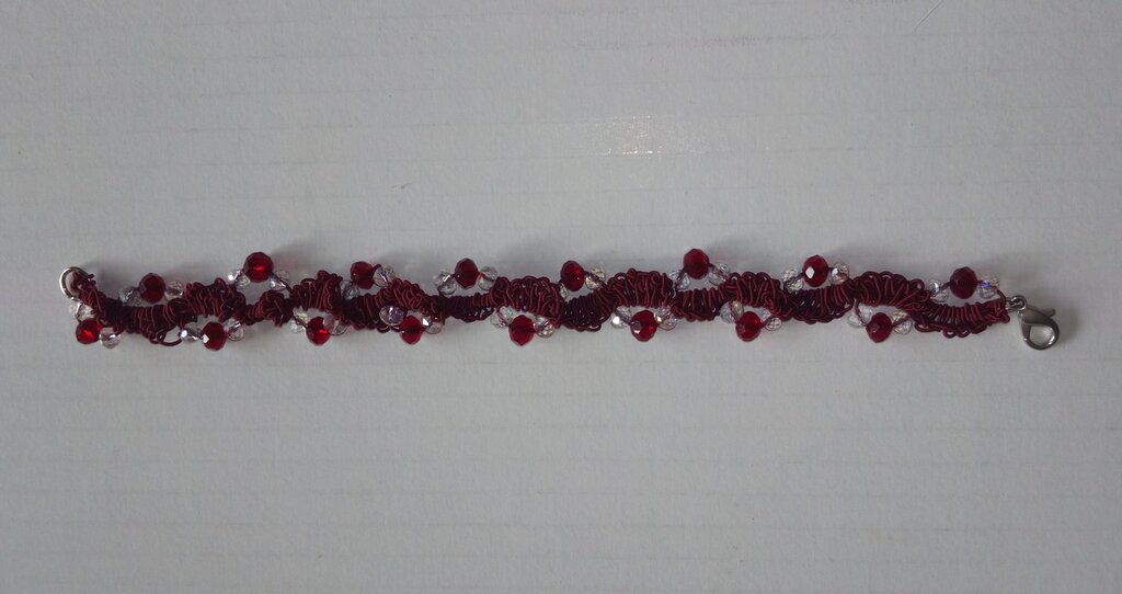 MILAKOO Bracciale Donna Fatto A Mano Albero Della Vita, Regolabile, Con Strass E Perle, Regalo Per Mamma - 5