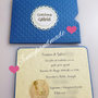 Invito cresima embossing pois cresima comunione