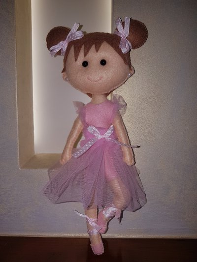 Bambola ballerina pannolenci Bambola ballerina pannolenci