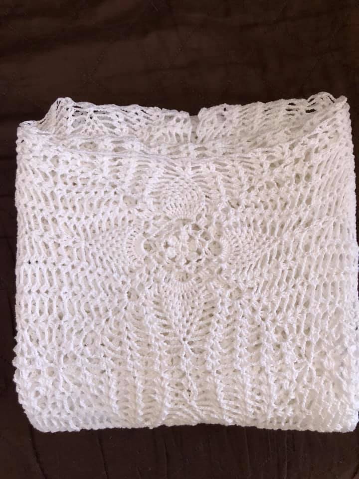 Splendido e fresco abito bianco all'uncinetto | Uncinetto Passione