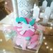 Bomboniere unicorno Calamita Magnete rosa Tiffany. Idea regalo compleanno. Bomboniere bimba. Unicorni. 