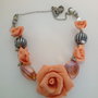 Collana tre rose