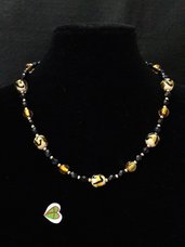 Collana di Murano - Tigre Oro