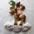 Fiocco nascita Baby cowgirl - Fiocco nascita cavallino - Decorazione cameretta - Fiocco nascita fatto a mano