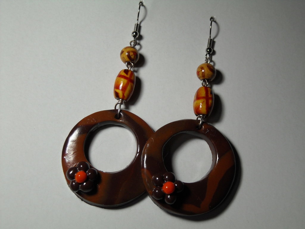 Orecchini Danza Classica Argento 925 - Cerchio Ispirazione Danza, Regalo Per Ballerine Orecchini Ballerina