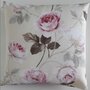 Cuscino con rose rosa shabby chic