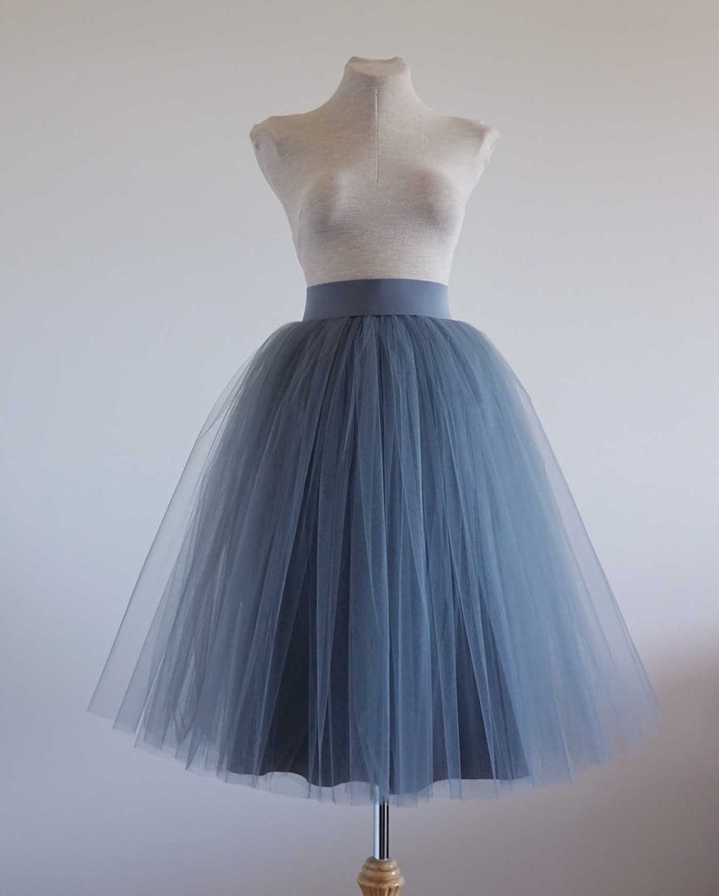 Gonna Da Tavolo In Tulle - Per Matrimoni, Baby Shower, Bianca, 9FT (275cm) - Foto 13