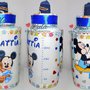 TORTA di PANNOLINI Pampers BIBERON grande Topolino Minnie NOME PERSONALIZZATO idea regalo nascita baby shower battesimo