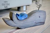 Balena in legno massello by Creazioni GiaRó  Ⓒ