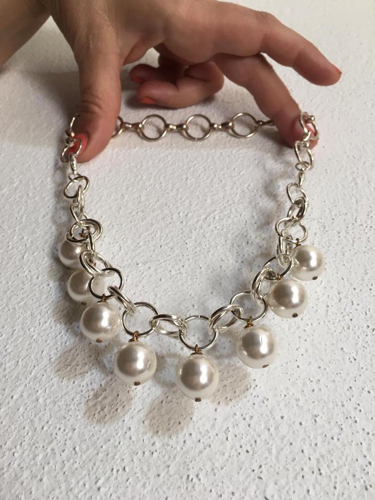 Treasure Bay Set Collana e Bracciale Perle Biancaneve Donna