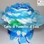 Torta di Pannolini Pampers baby dry bouquet FIORI mazzo rose nascita battesimo