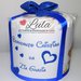 TORTA di PANNOLINI Pampers + NOME DEDICA PERSONALIZZABILE pacco regalo fiocco idea regalo nascita battesimo baby shower