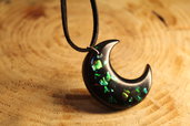 COLLANA LUNA NERA IRIDESCENTE