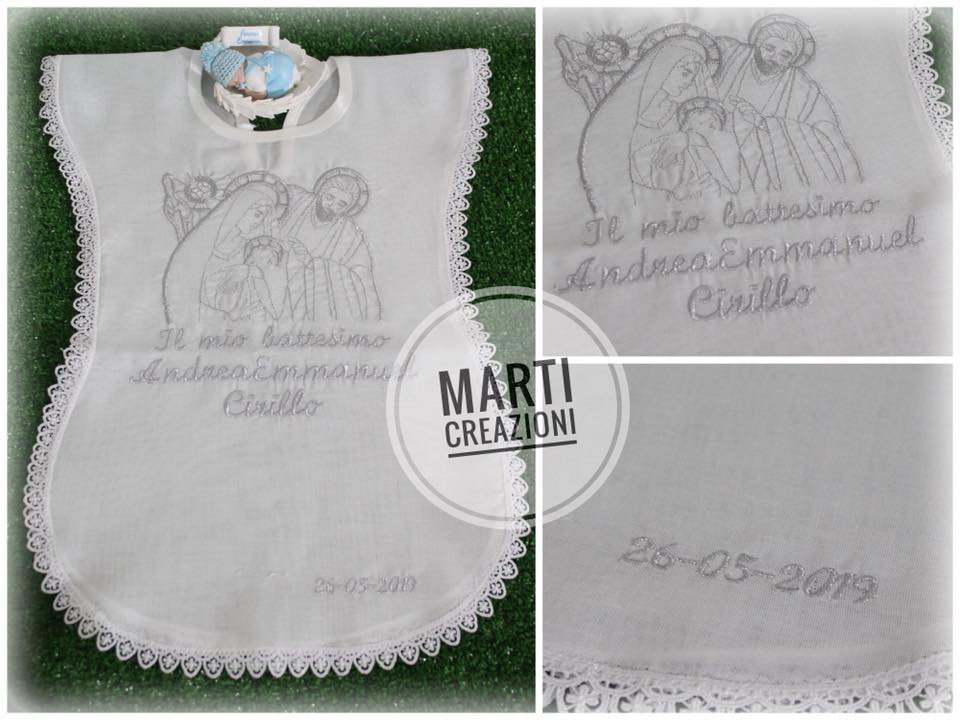Veste Bianca Battesimo Dove Si Compra Veste bianca Battesimale - Bambini - Abbigliamento - di Marti Crea