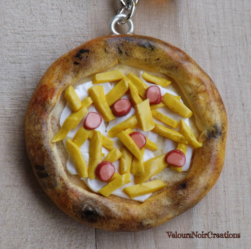 Portachiavi Creativo Cibo: Set Da 3 Pezzi In PVC - Patatine Fritte, Pepite Di Pollo E Ala. Accessorio Divertente Per Borsa O Auto!