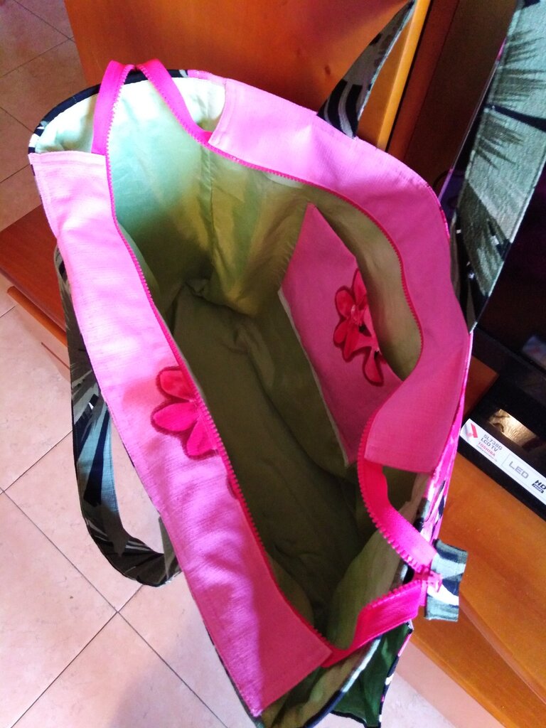 Borsa da spiaggia in tela 320gr MALDI BEACH - MO2485