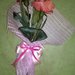 Bouquet di rose in cartoccio