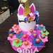 Torta Chupa Chups - unicorno  Fiori- personalizzata