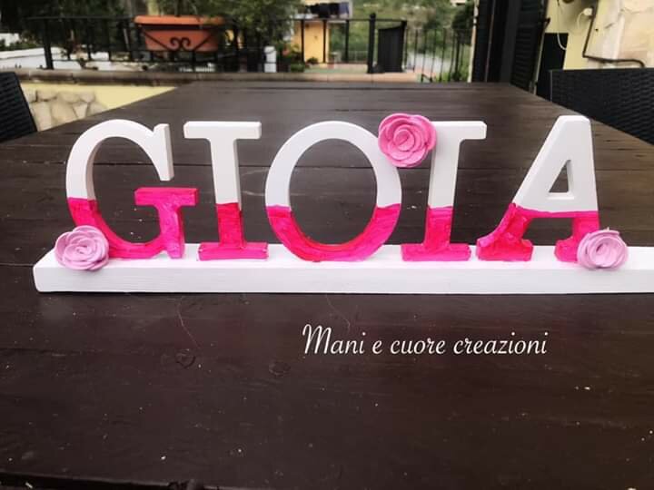 Cartello in legno personalizzato per la cameretta dei bambini