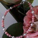 Braccialetto corallo rosa e perle