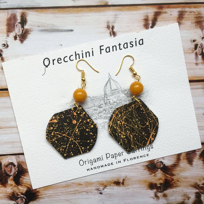 orecchini pendenti fantasia astratta orecchini pendenti fantasia astratta
