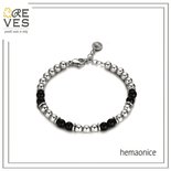 HEMAONICE - BRACCIALI REVES FATTI SU MISURA CON PIETRE NATURALI E COMPONENTI IN ARGENTO925,ACCIAIO 316L E METALLO