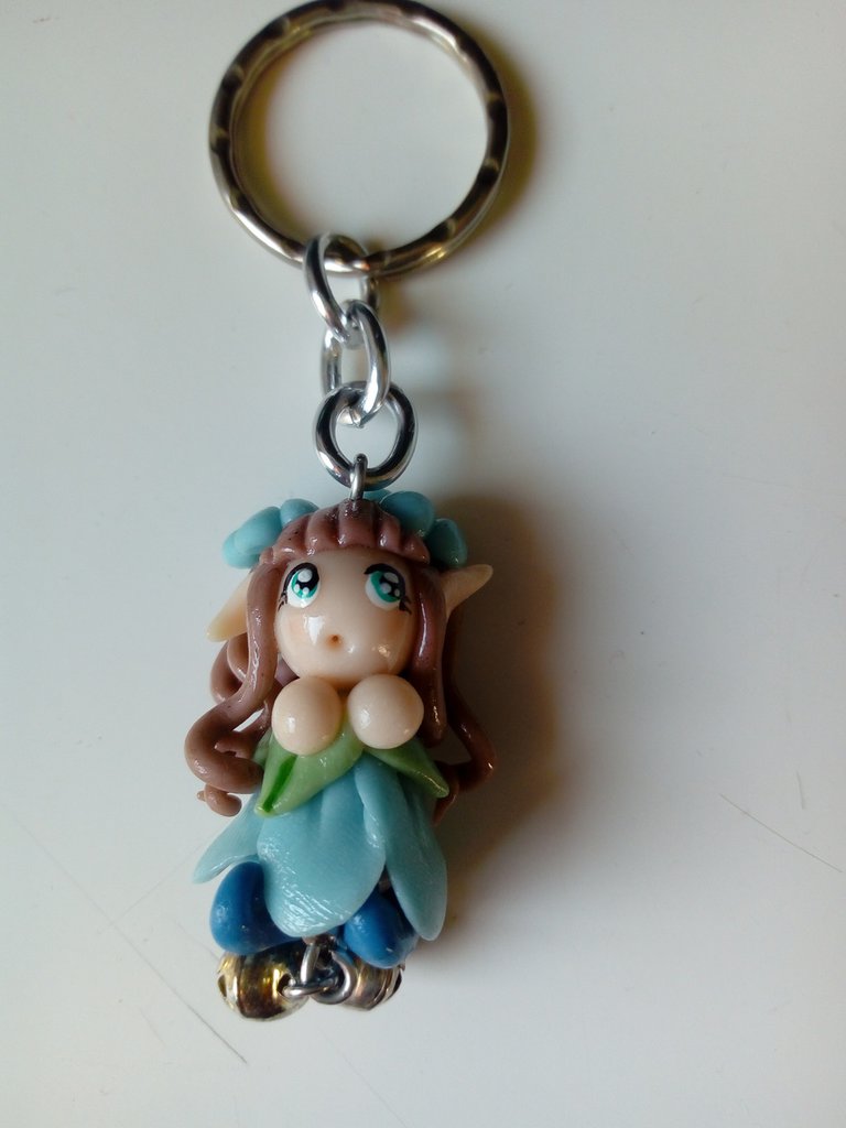 Portachiavi Muro Con Fatina E 5 Ganci - Organizer Da Parete In Acciaio Con Finitura Nera Opaca, Prodotto Negli USA (Larghezza 15,2 Cm)