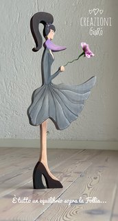  Mery Poppins  in legno by Creazioni GiaRó  Ⓒ