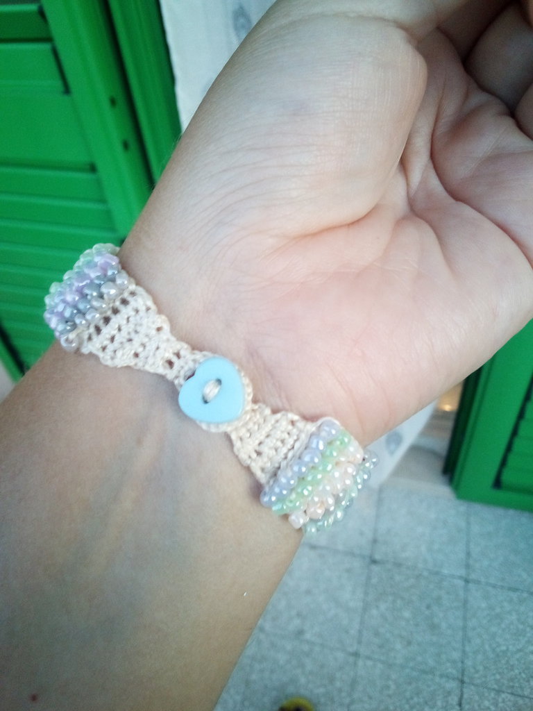 Bracciale DIMACCI ALBA PUR, In Pelle Di Vitello E Acciaio Inossidabile, Regolabile, Fatto A Mano In Germania