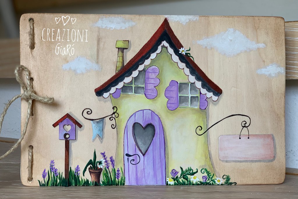 Album di anniversario in legno inciso – Regalo personalizzato per il primo anniversario - Italia