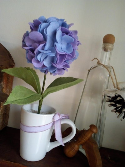 ORTENSIA IN Tazza ORTENSIA IN Tazza