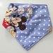 Bavaglino a triangolo/bandana neonato Mickey Mouse