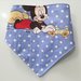 Bavaglino a triangolo/bandana neonato Mickey Mouse