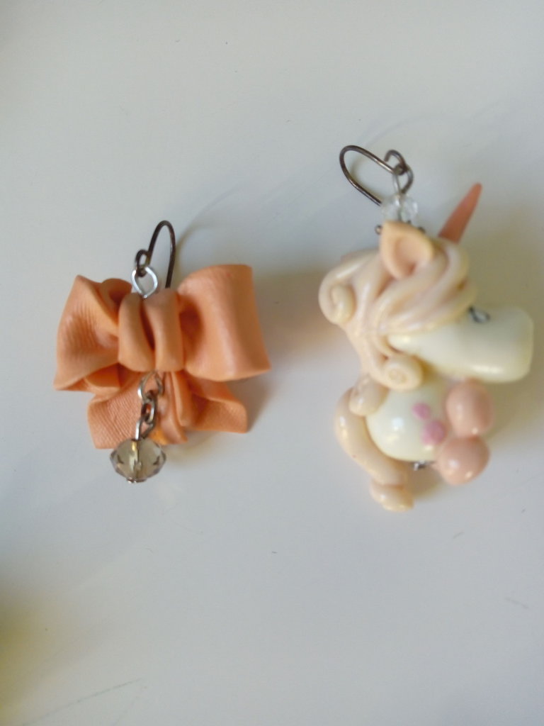 Orecchini Ipoallergenici Regalo Regalo Ragazza 15 Anni Orecchini A Cerchio Con Ciondolo Cuore Argento Rosa E Smalto Orecchini A Cerchio Elegante Orecchini Unicorno Bambina