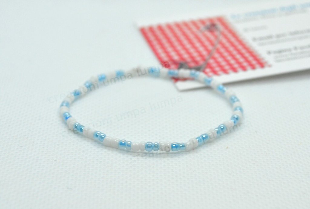 Bracciale Da Donna Con Perle In Vetro Di Murano Originale E Vera Pelle Toscana A Cinque Giri Nero, Con Foglia In Oro 24kt - Venezia Classica - Foto 4